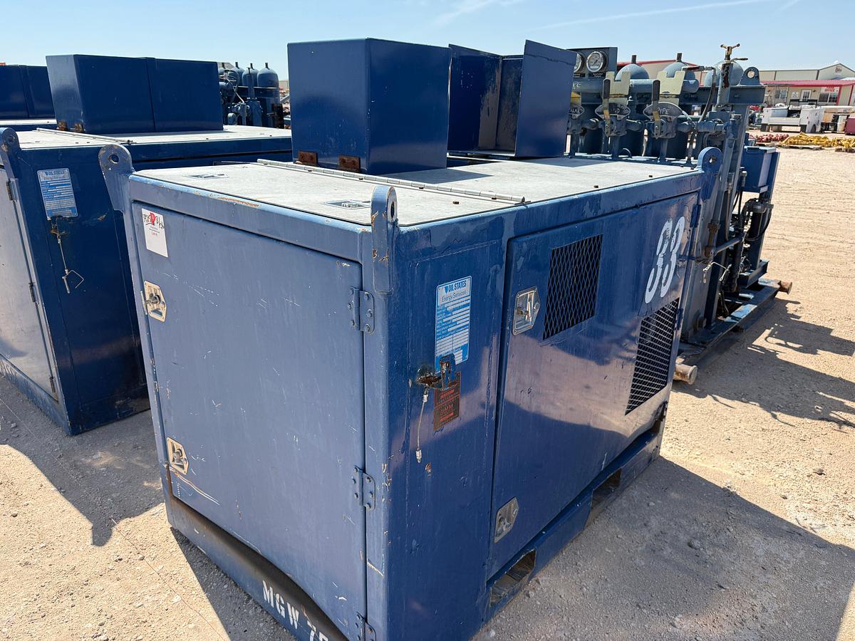 Used SELF CONTAINED 20K WP GREASE INJECTION UNIT COMBO P/B 8.4-KW ISUZU DIESEL GENERATOR