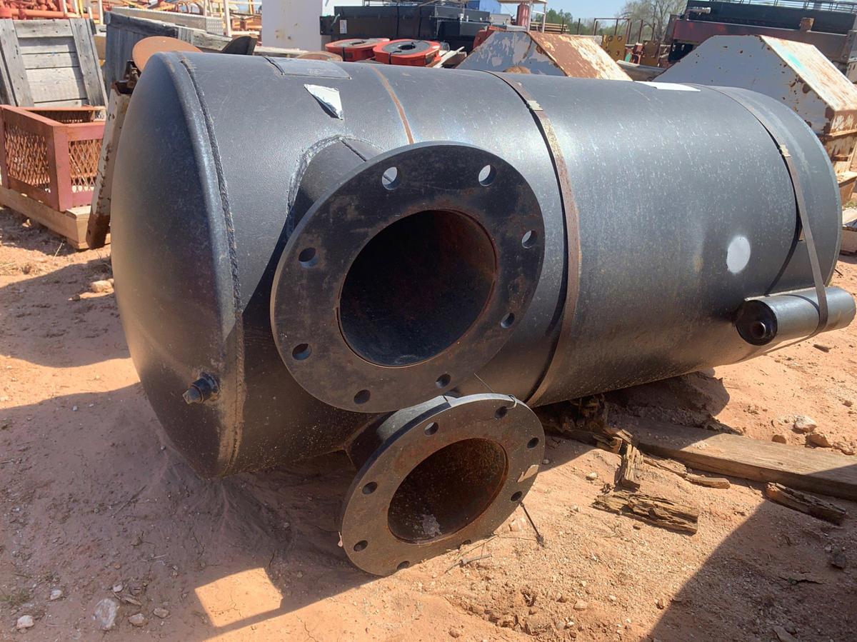 Used GTE Industries Oil-Water Separator w 13 1/2 OD x 7 1/2 ID 8-Hole Flange Connections