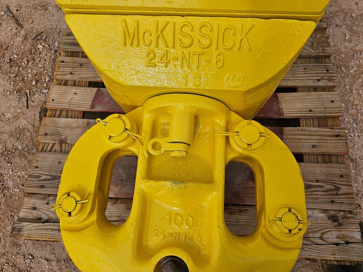 Used MCKISSICK 100-TON TUBING BLOCKS (6/26 CERTIFICATION W/ PAPERWORK)