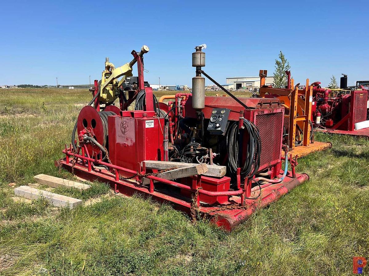 Used BOWEN 80 TON 2.5 POWER SWIVEL P/B CATERPILLAR C4.4, SKIDDED