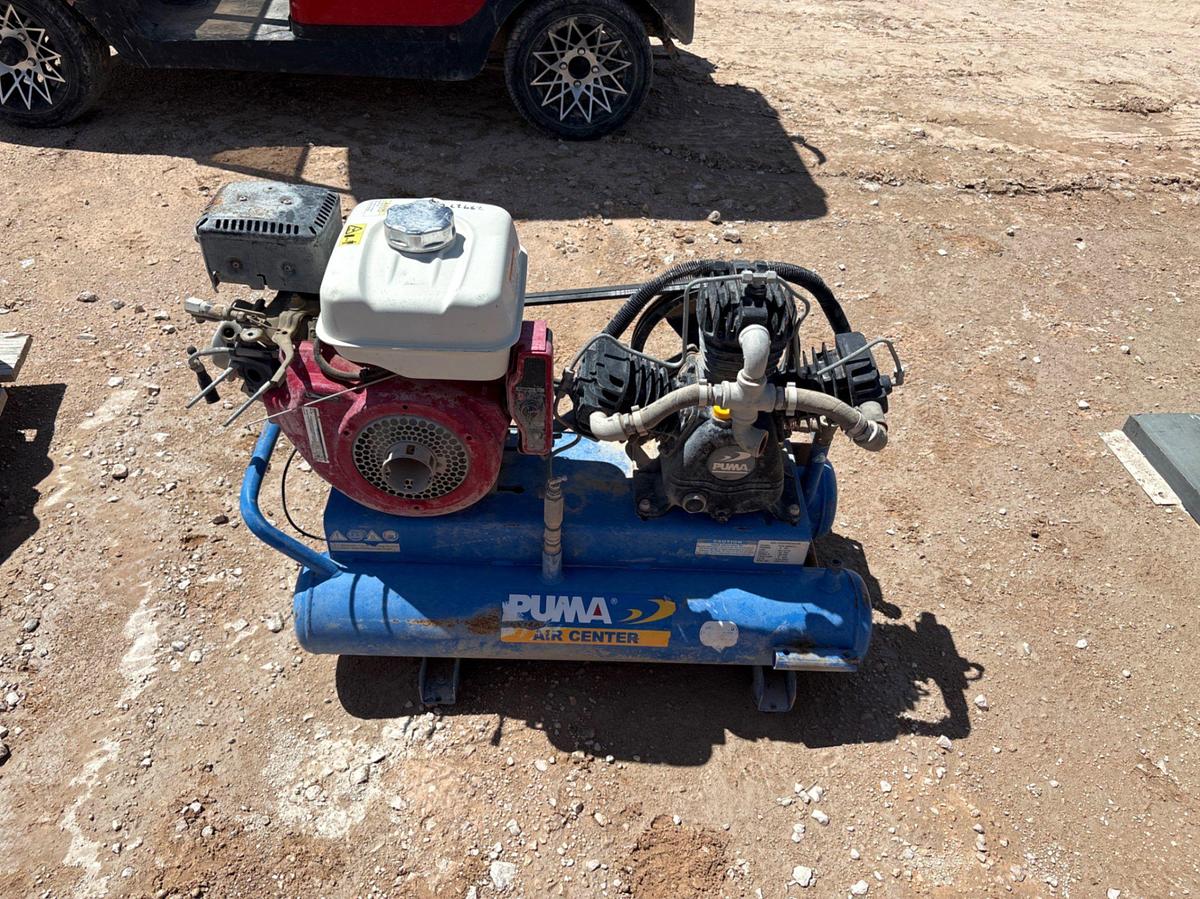 Used (1) Puma & (1) North Star gas powered air compressors