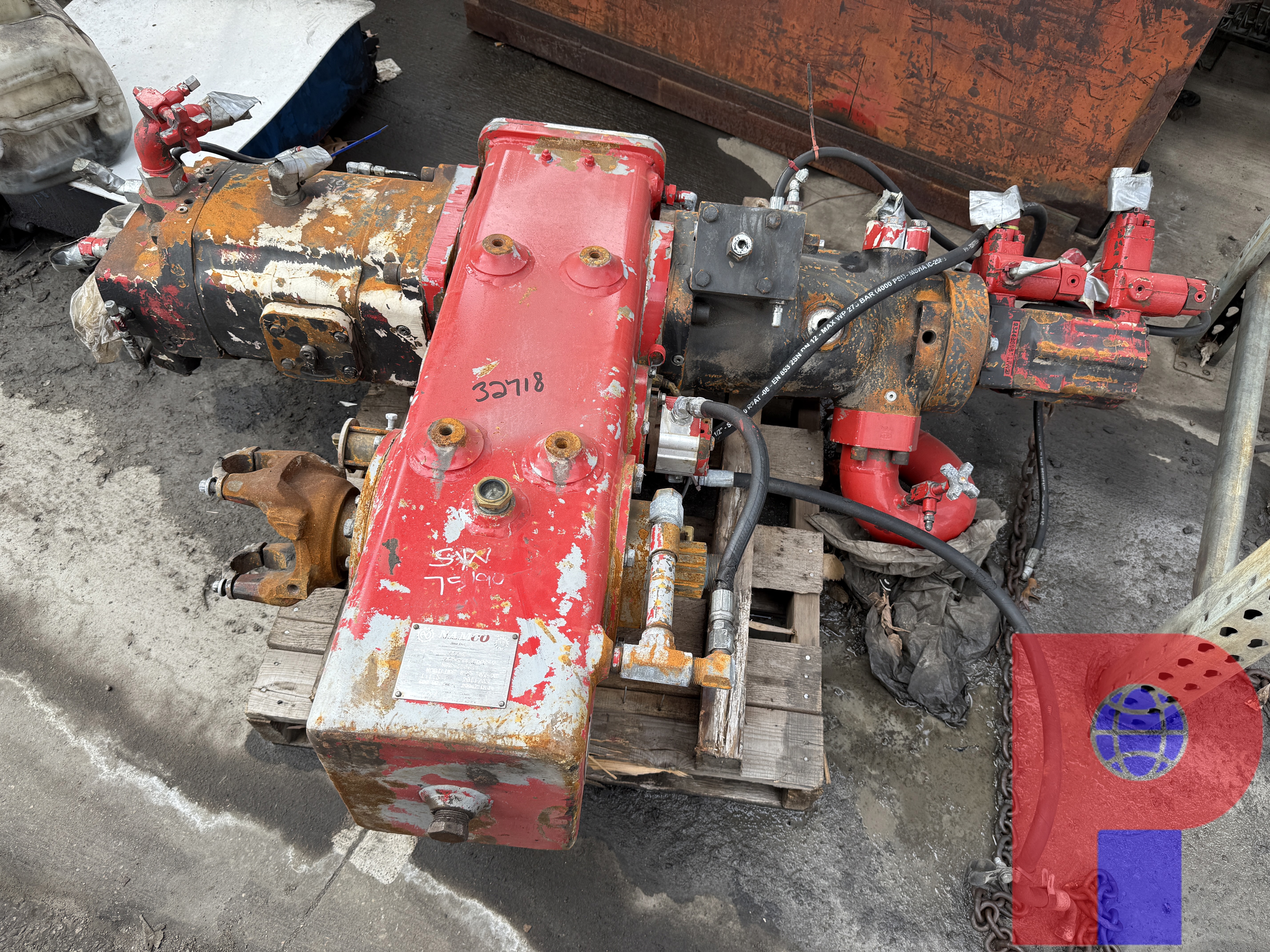 Used NAMCO MODEL 237-B 600 HP GEAR BOX TRANSFER CASE