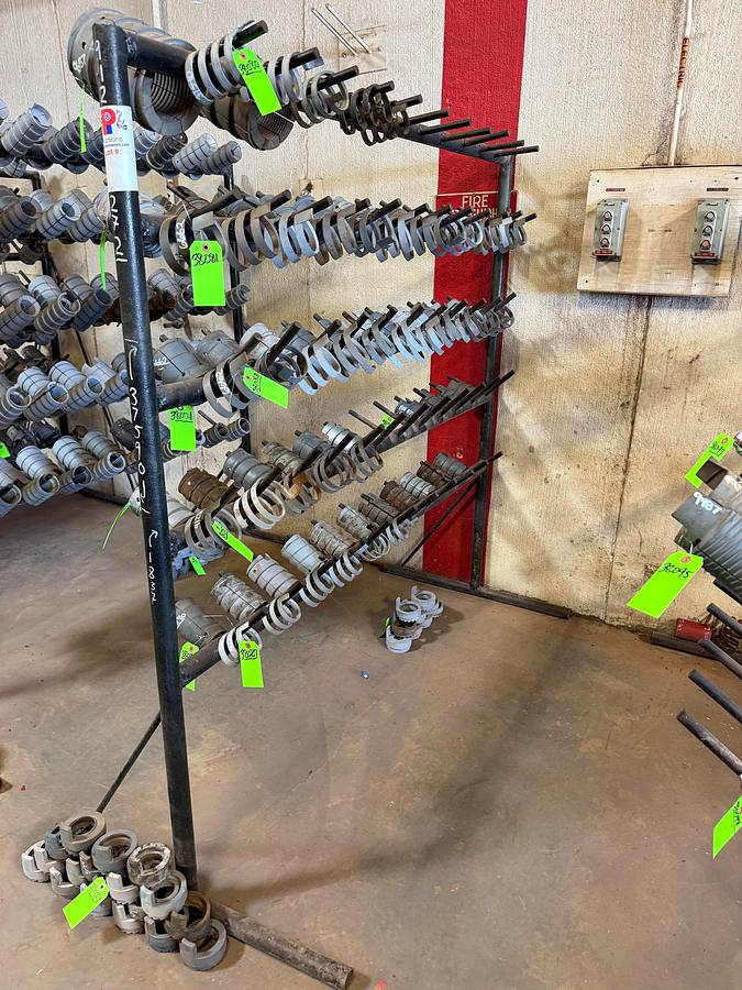 Used 78”L x 72”H TOOL RACK