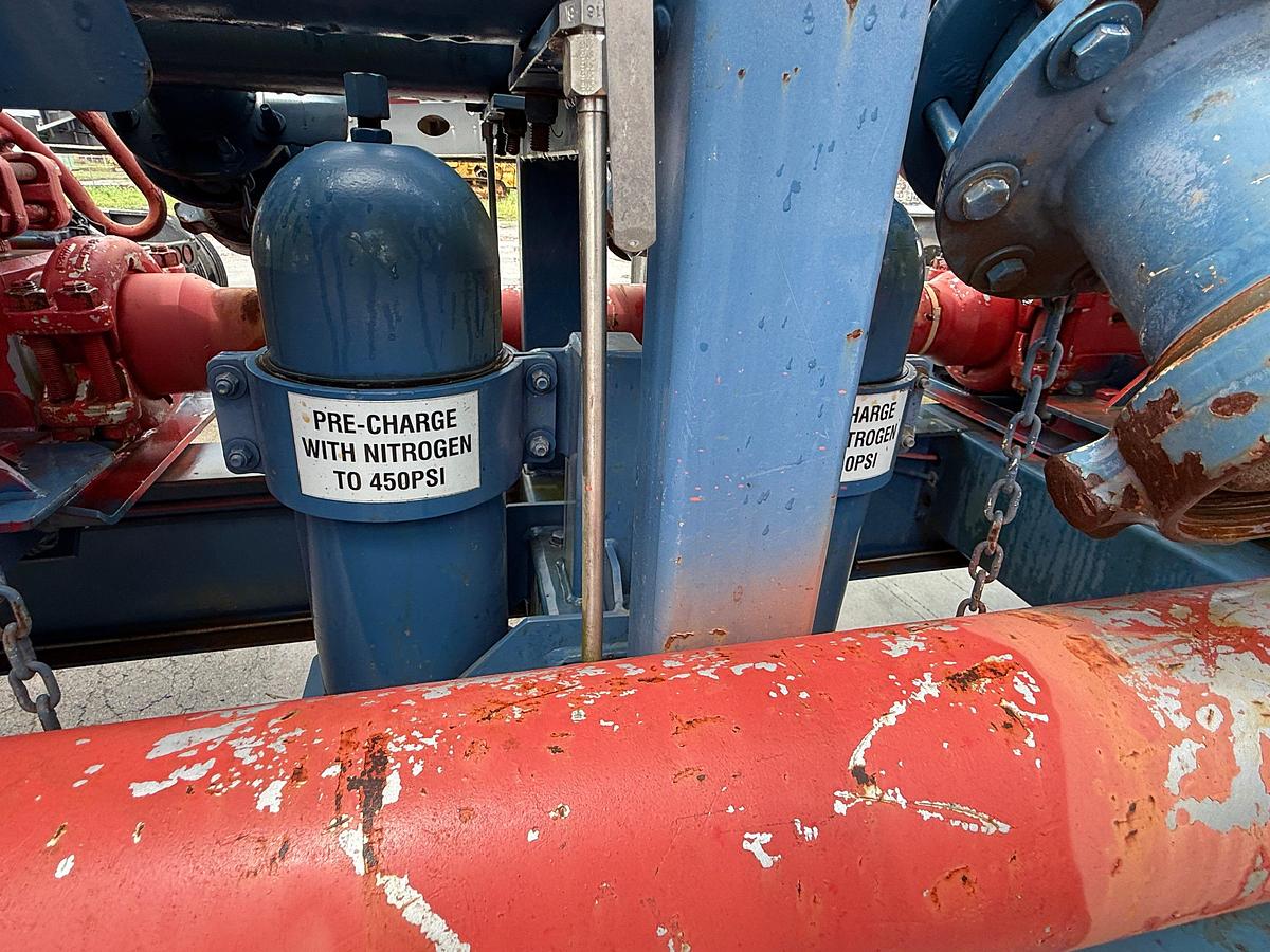 Used 2012 WORLEY WELDING WORKS T/A FRAC MISSILE MANIFOLD TRAILER