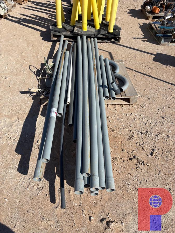 Used PALLET OF 2” SCH40 PVC CONDUIT