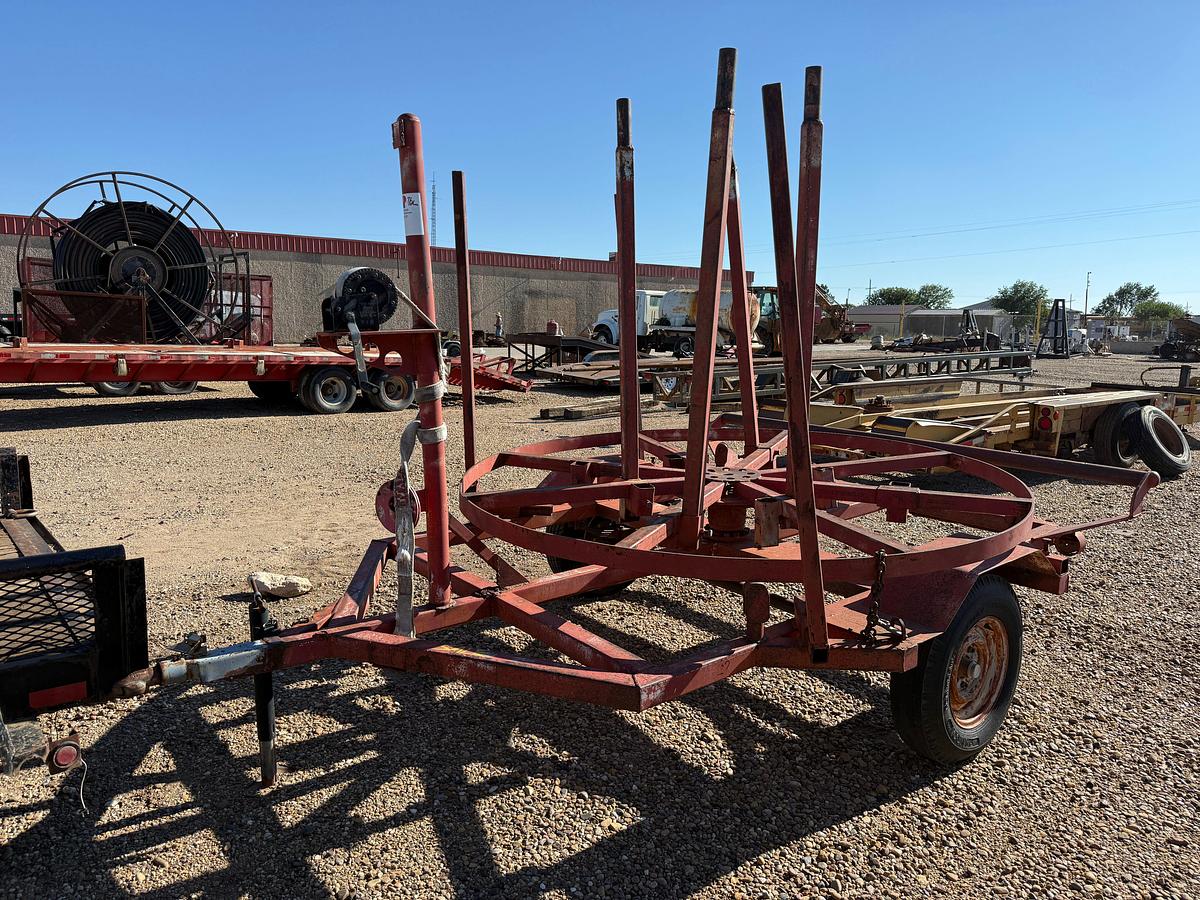 Used SHOP BUILT 8’ DIA S/A BP SPOOL TRAILER
