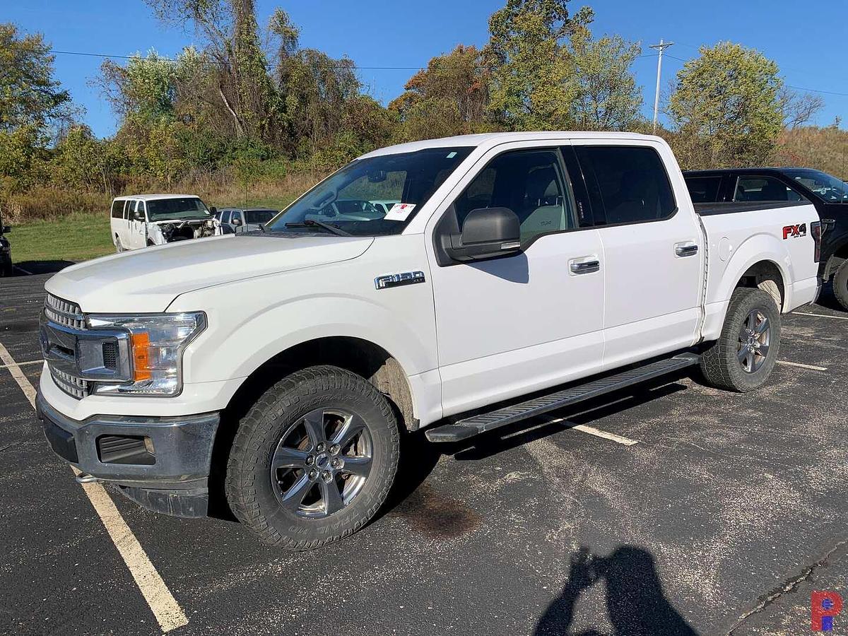Used 2018 FORD F-150 XLT 4X4 FX4 CREW CAB PICKUP