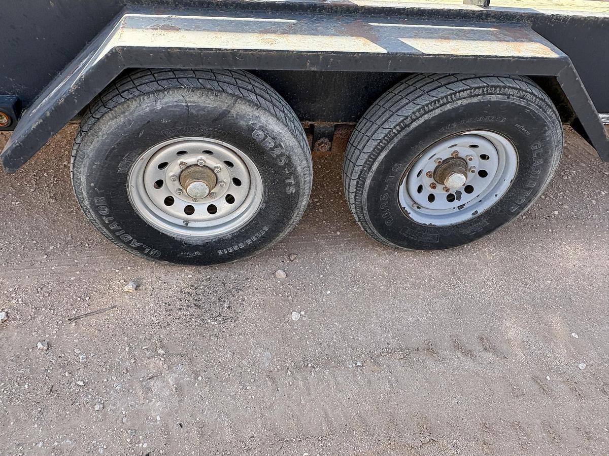 Used SHOPBUILT 24’ x 6.5’ T/A GOOSENECK TRAILER