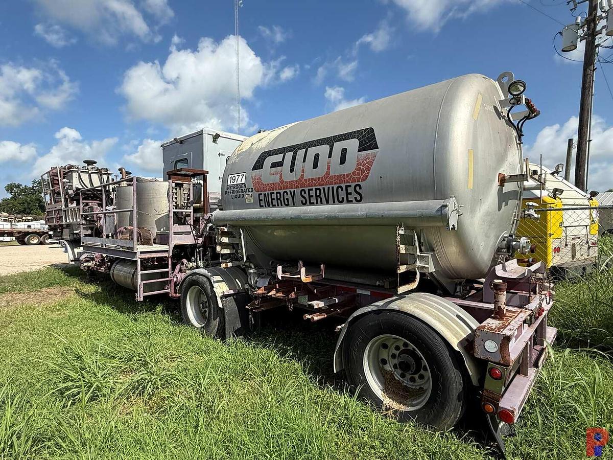 Used 2007 HYDRA RIG 15K TRIPLEX 665 HP NITROGEN COMBO PUMP TRAILER