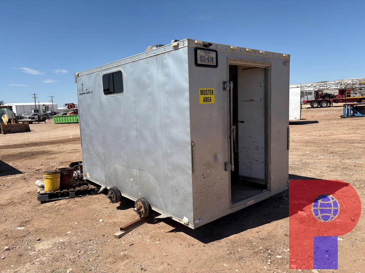 Used 2013 TEAM SPIRIT 12’ X 7’ T/A BUMPER PULL DOGHOUSE TRAILER