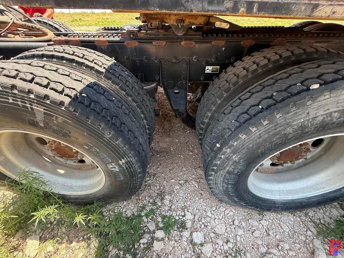 Used 2013 PETERBILT 367 QUAD AXLE COIL TUBING HAUL TRUCK (INOPERABLE)