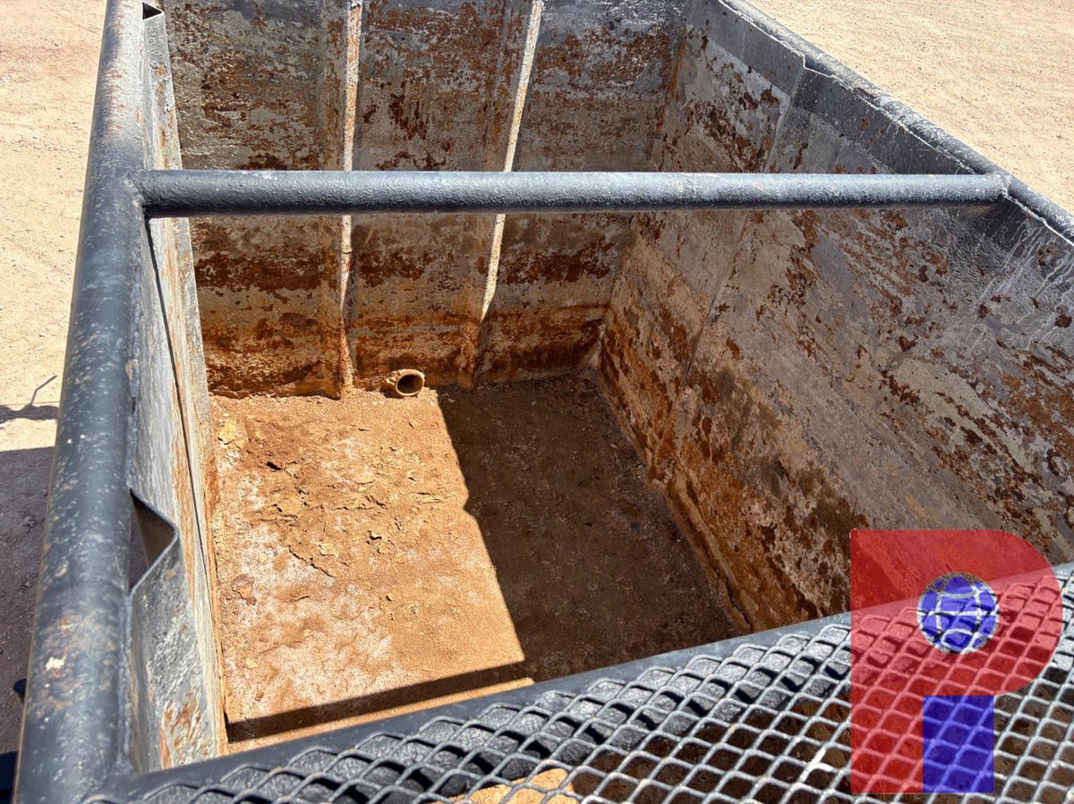 Used 20’ X 6’ X 6’ OPEN TOP FLUID TANK