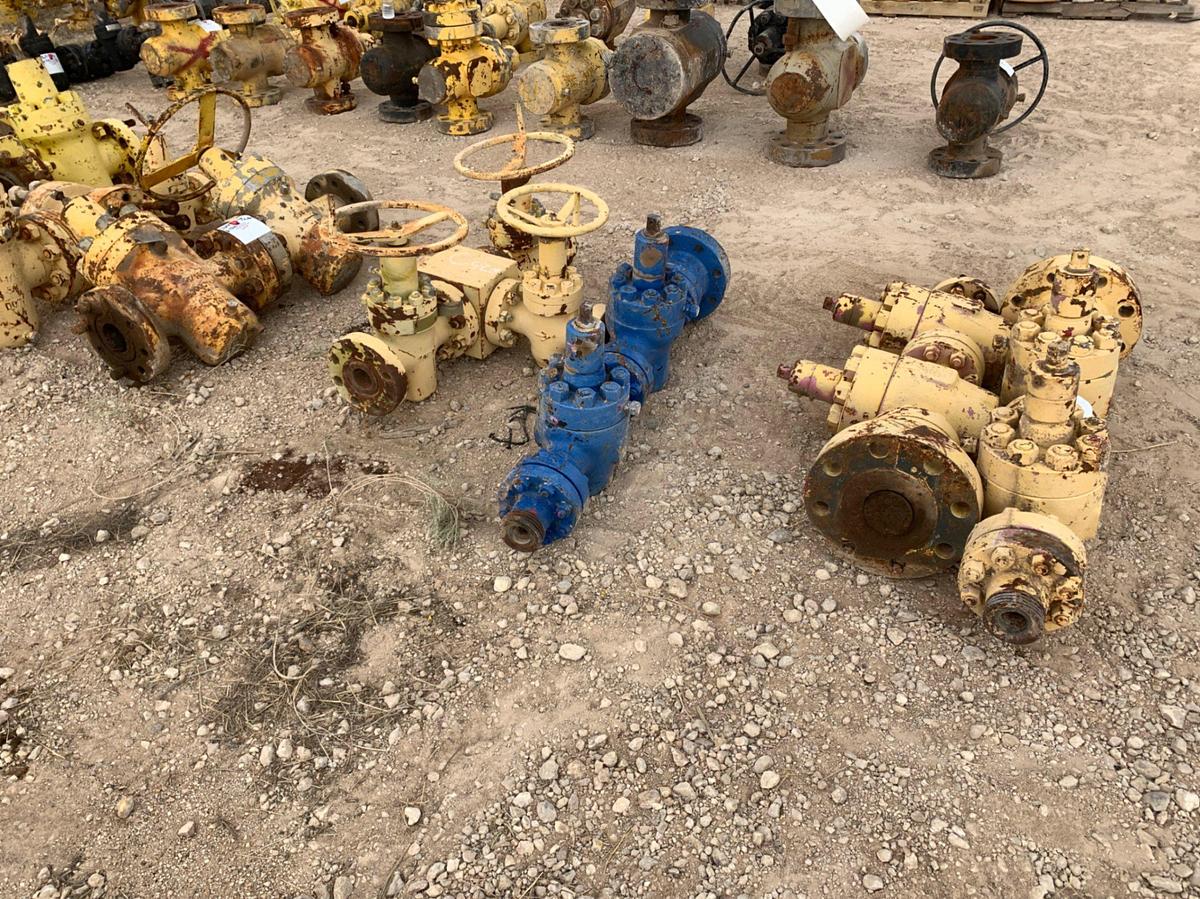 Used (8) 1” to 4” 5k Manual Gate Valves