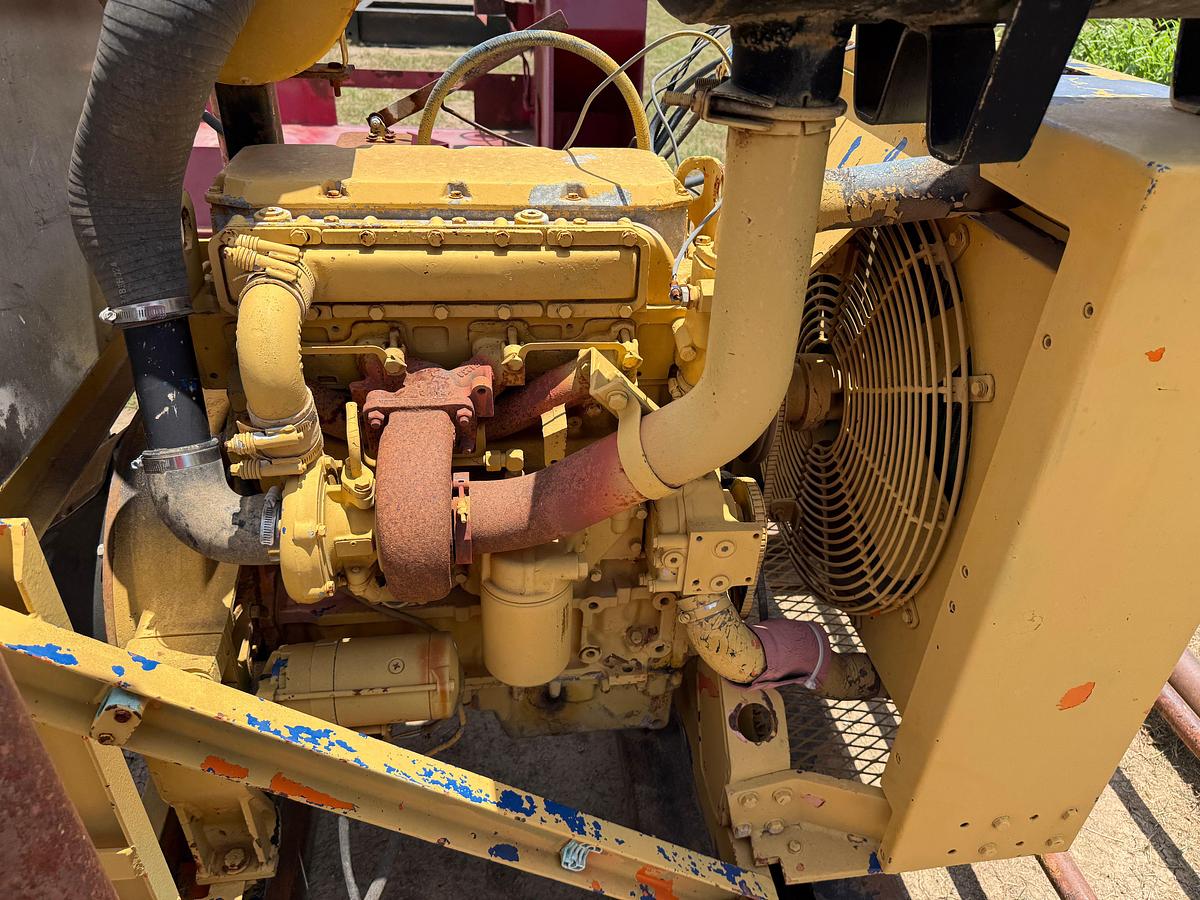 Used MCM 5x6x12” CENTRIFUGAL PUMP P/B CATERPILLAR 4-CYL TURBO DIESEL ENGINE, SKIDDED