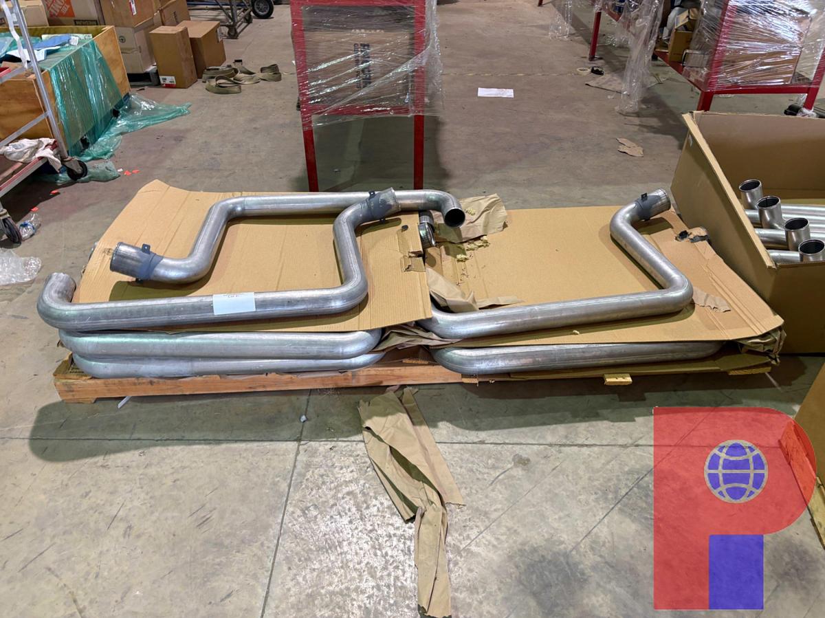 Used (7 PALLETS) OF ASSORTED AMPCO ENGINE COOLANT & EXHAUST PIPES