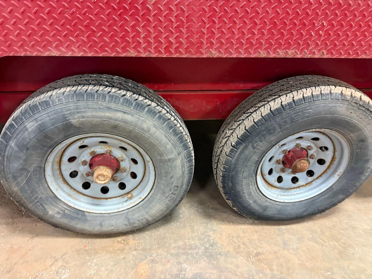 Used 2012 VENTURETECH XK-90 POWER SWIVEL MTD ON GOOSENECK T/A TRAILER
