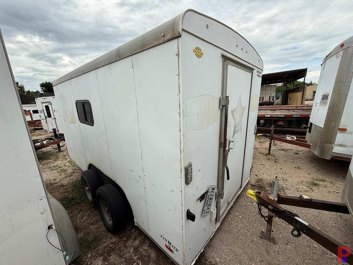 Used 2015 FOREST RIVER 14’ T/A BUMPER PULL CREW / DOGHOUSE TRAILER