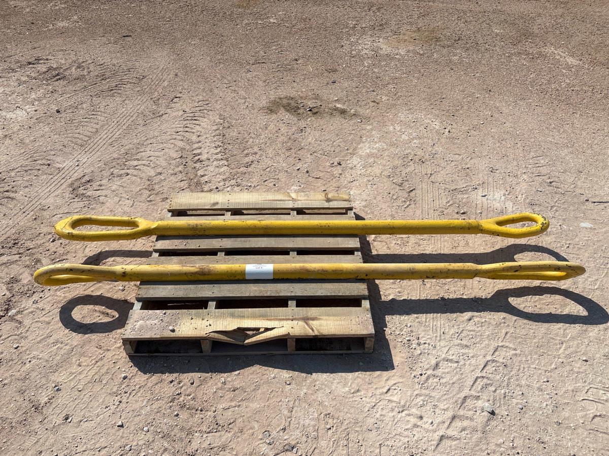 Used (2) 2” x 96” elevator links