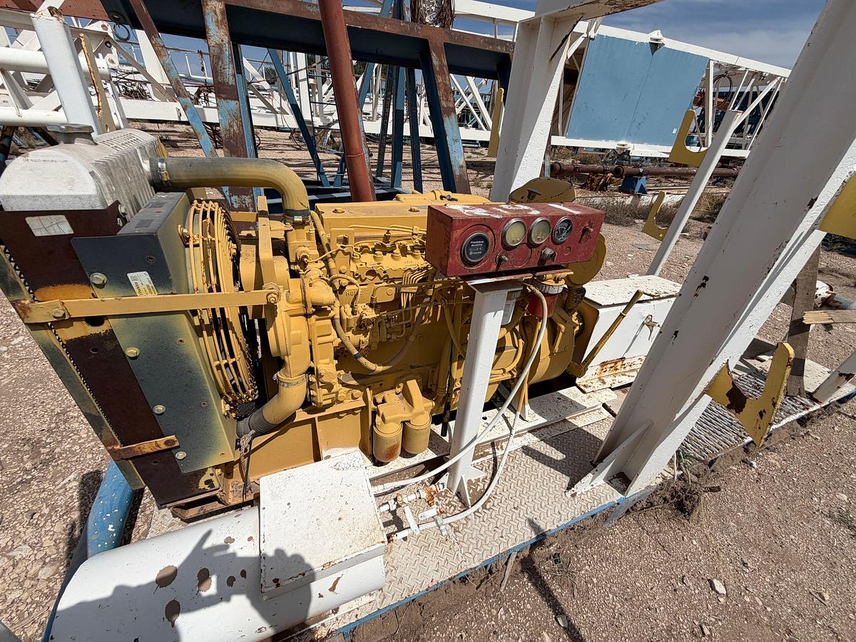 Used Mission 5x6R Cent Pump p/b: CAT 6cyl. diesel engine