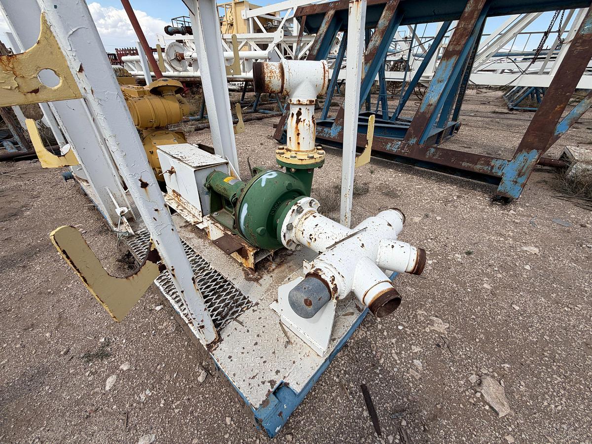 Used Mission 5x6R Cent Pump p/b: CAT 6cyl. diesel engine