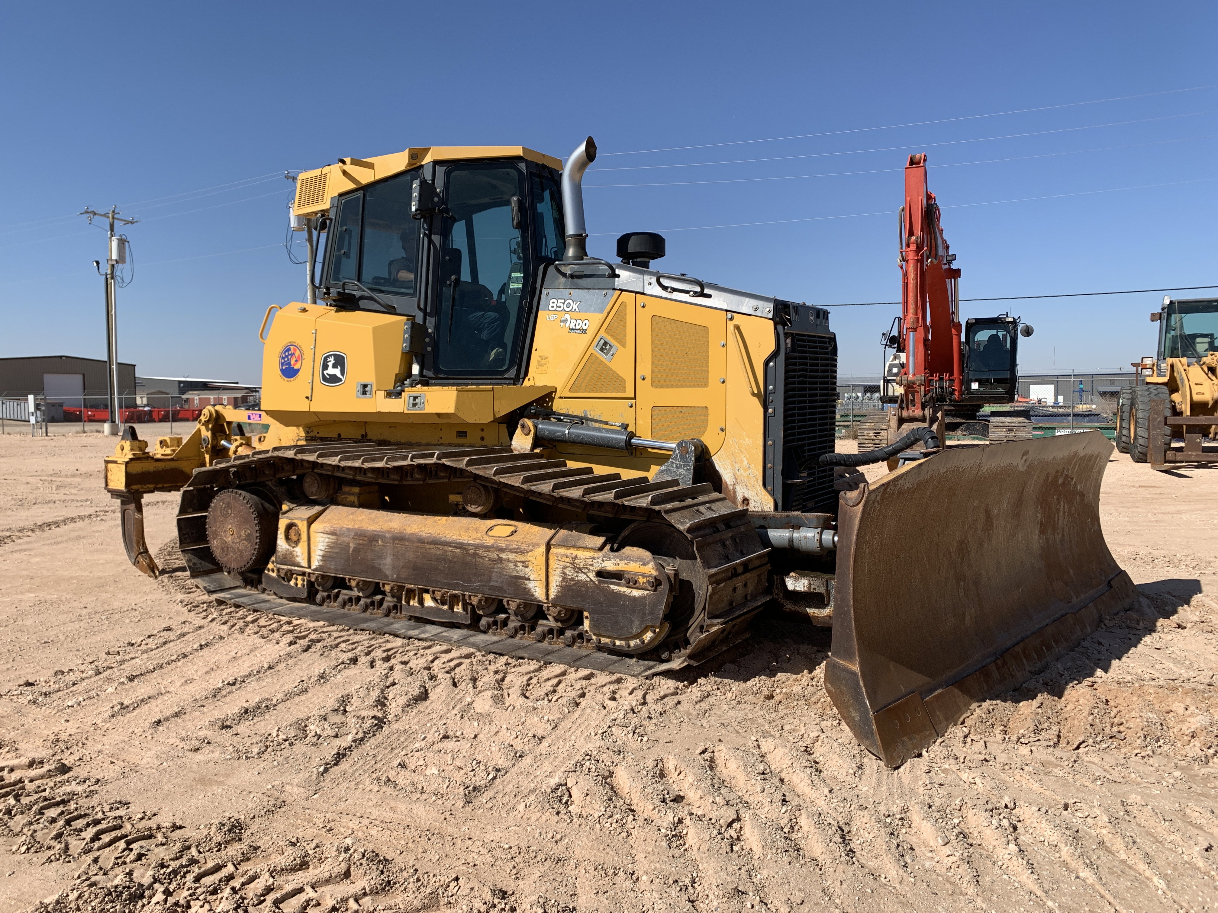 Used 2016 JOHN DEERE 850K LGP CRAWLER DOZER