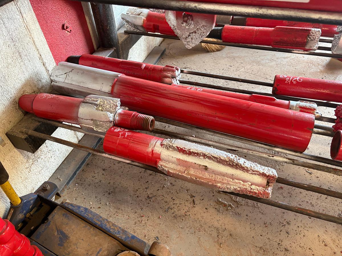 Used (8x$) assorted concave, tapered, & pilot mills