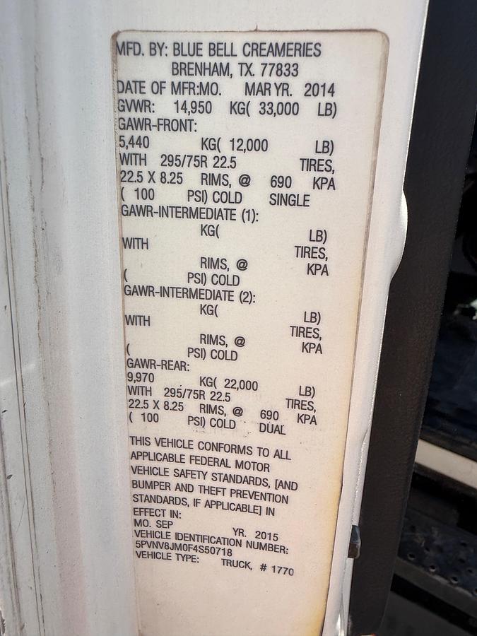 Used 2015 HINO 338 S/A DAYCAB 2,500 GALLON FUEL TRUCK