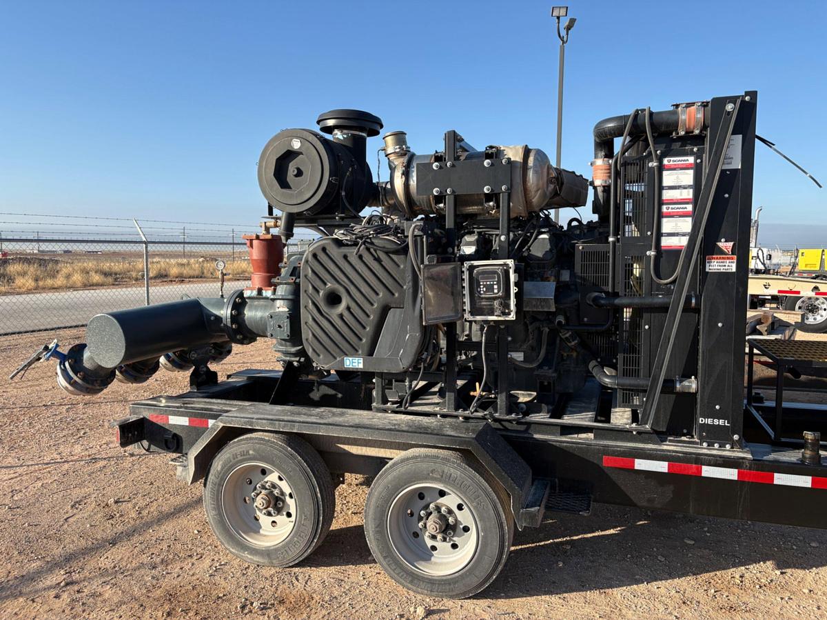 Used 2022 COASTAL T/A GOOSENECK 760HP WATER TRANSFER PUMP