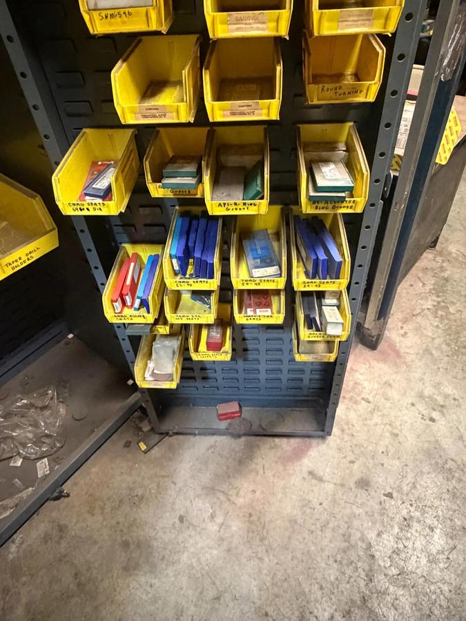 Used 15x8 Room Full Of Machining Tools, parts & supplies