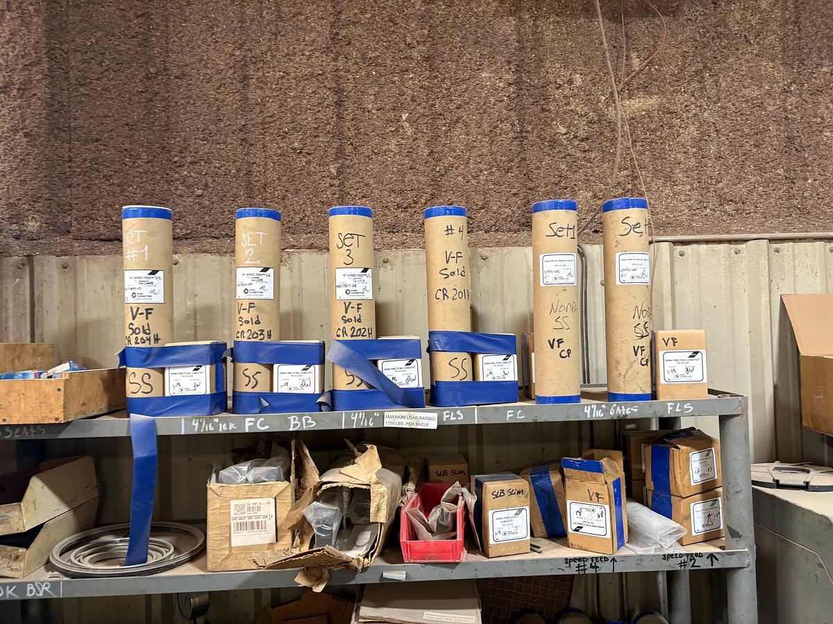 Used Lot of assorted frac valve parts