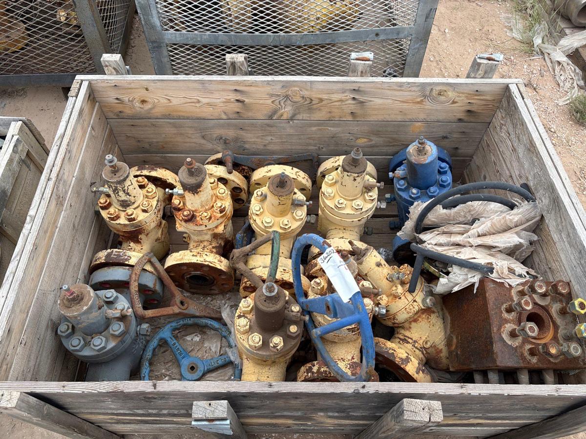 Used (9) 2-9/16” 5M gate valves & (1) fluid cross