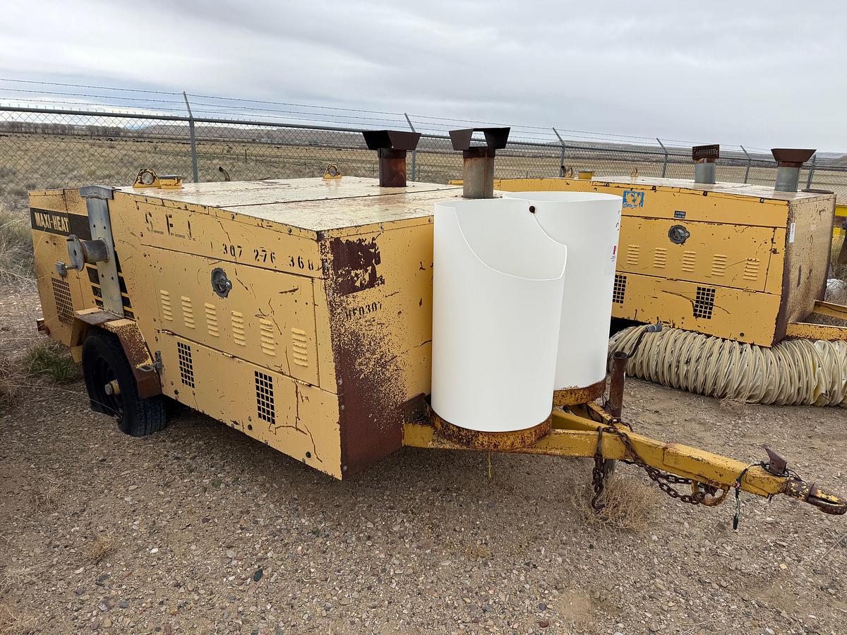 Used ALLMAND BROS MAXI-HEAT MODEL MH-TL16 TOWABLE HEATER