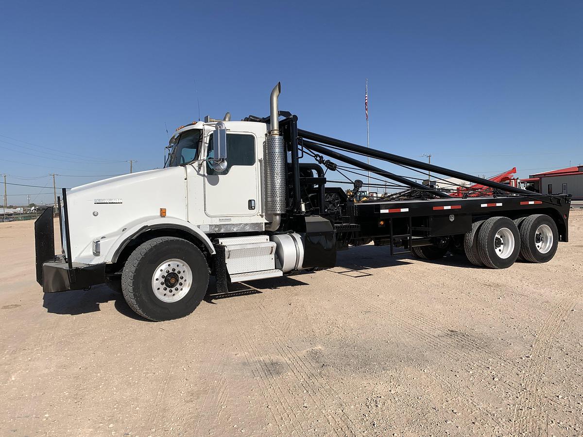 Used 2007 KENWORTH T800 T/A DAYCAB GIN POLE TRUCK