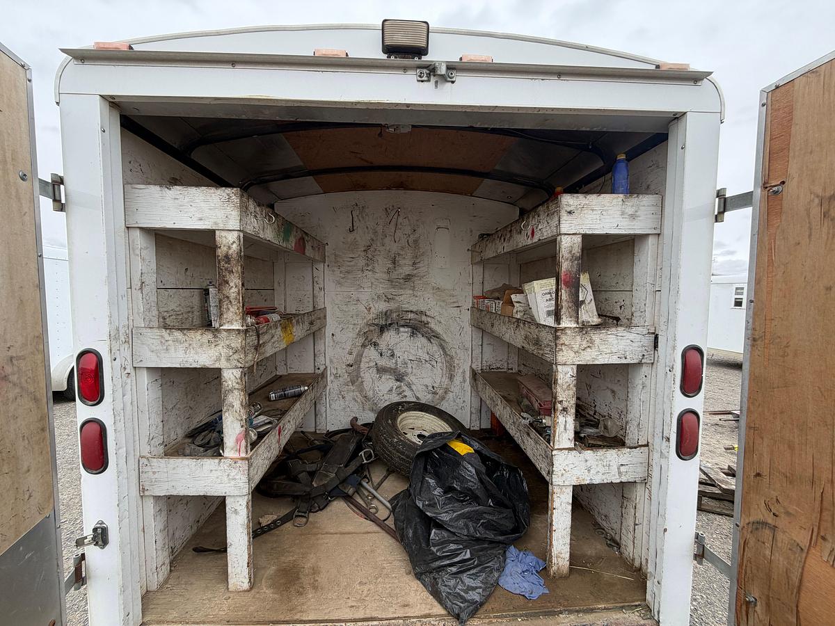 Used 2006 Haulmark 16’ t/a BP Dog House Trailer