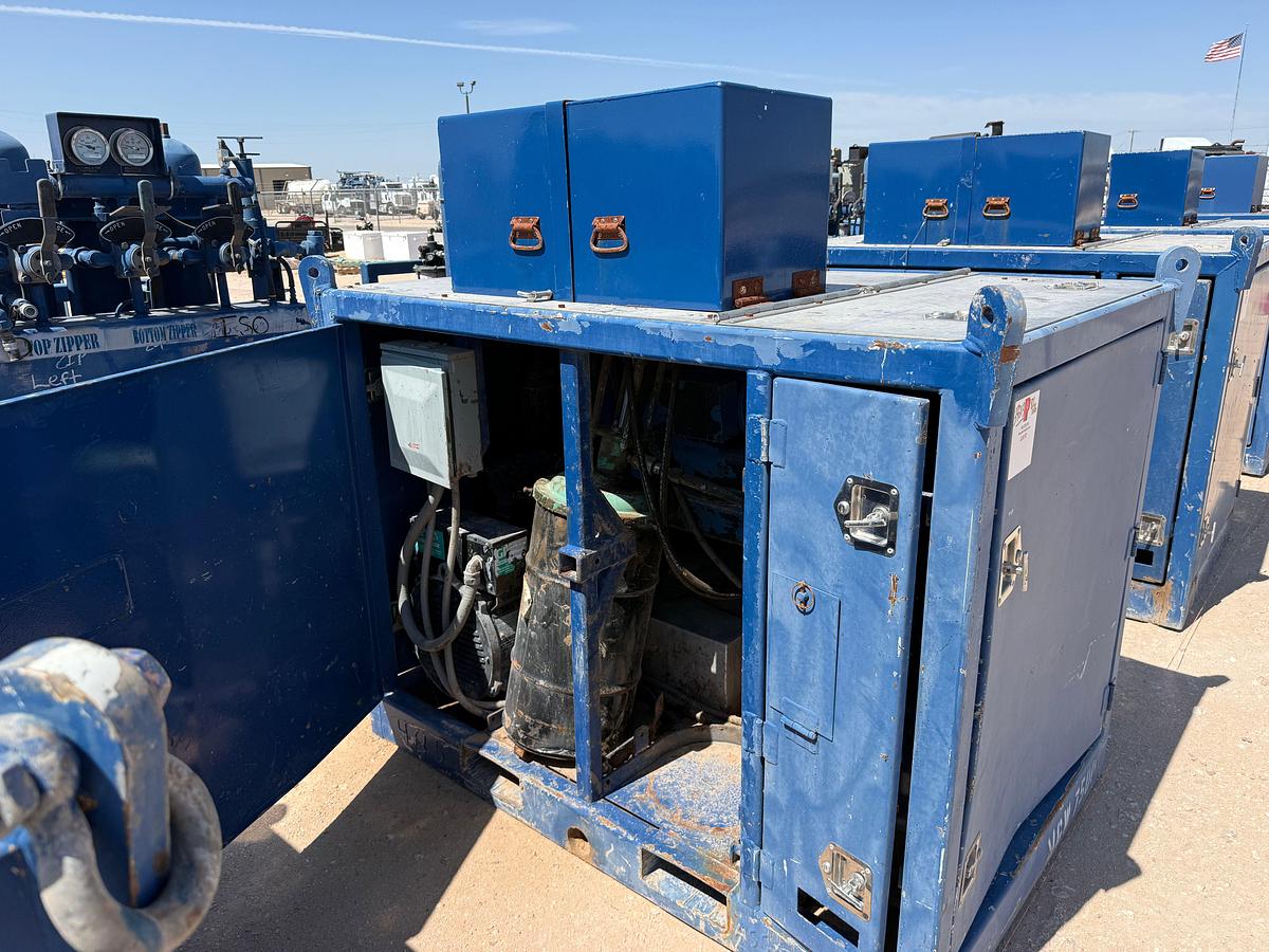 Used SELF CONTAINED 20K WP GREASE INJECTION UNIT COMBO P/B 8.4-KW ISUZU DIESEL GENERATOR