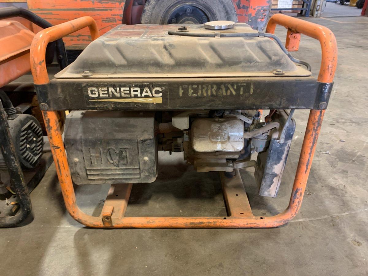 Used Generac GP 6500, and Generac GP 5500 Gas Generators