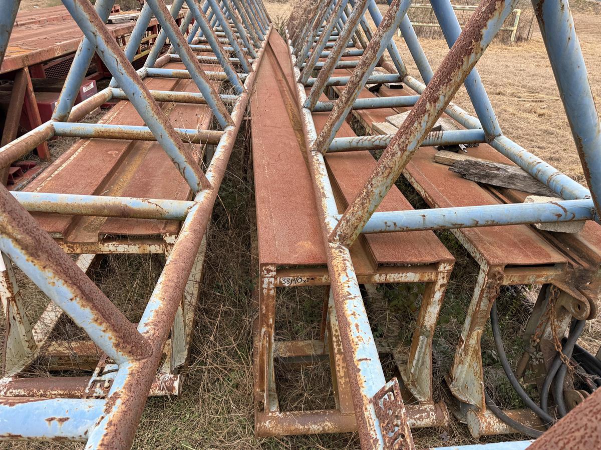 Used (3) 38’ X 31” MANUAL CATWALK & PIPE RAMP EXTENSIONS