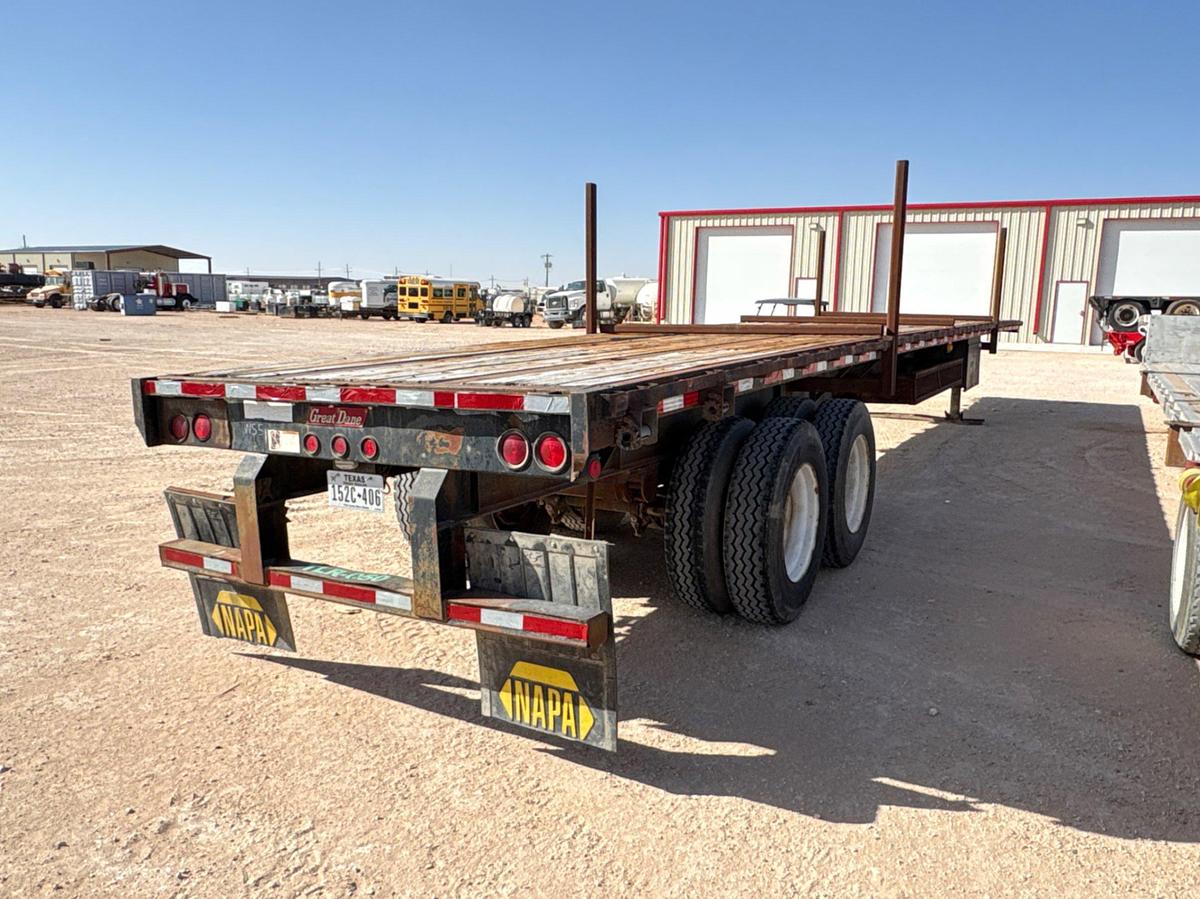 Used 1995 GREAT DANE 48’ X 8’ T/A FLATBED TRAILER