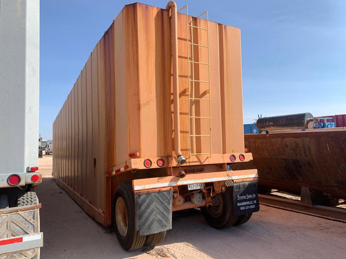 Used 40’ L x 8’ W x 13’ T 685bbl Rolling Frac Tank
