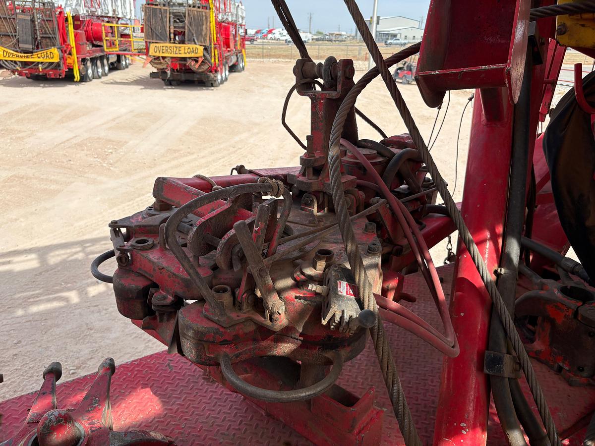 Used 2023 WATSON HOPPER GXHTA 550 SERIES 5-AXLE WELL SERVICE RIG (106'x300k MAST, FULLY TOOLED & CERTIFIED, FIELD READY)