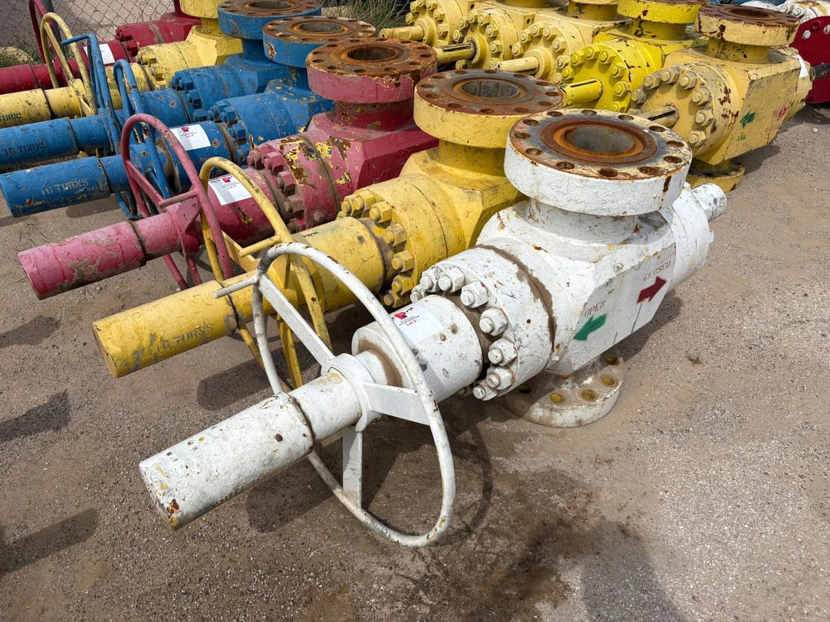 Used (3x$) (3) 7-1/16” 10k frac valves