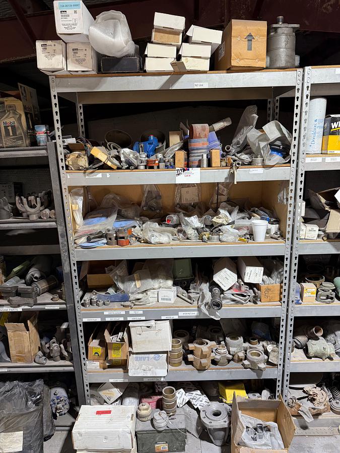 Used 6-SHELVE SECTION OF NITROGEN TRAILER UNIT PARTS