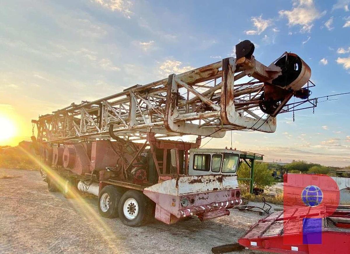 Used Franks 1287-160 DD 5 AXLE WELL SERVICE RIG