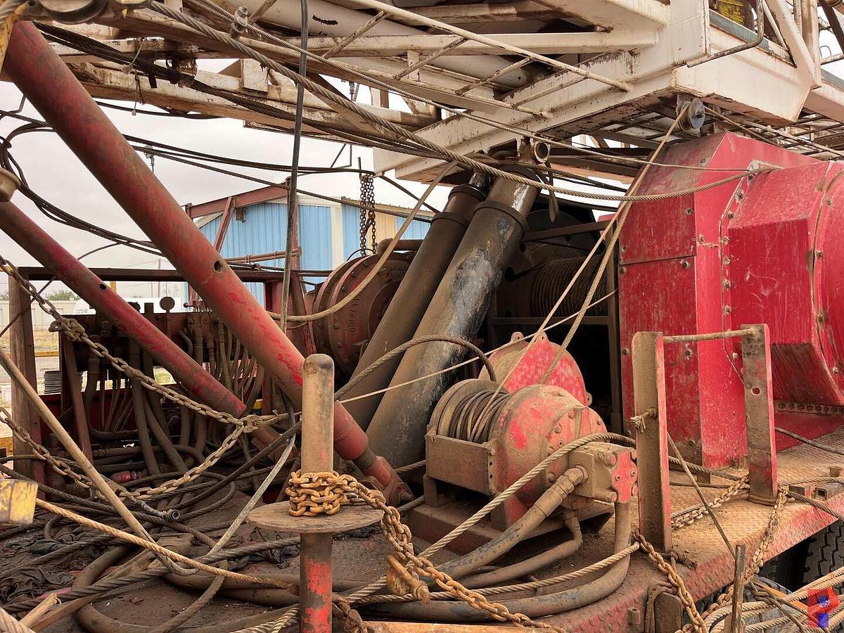 Used 2008 REFURB COOPER TL-550 DD 104'-250k 5 AXLE WELL SERVICE WORKOVER RIG