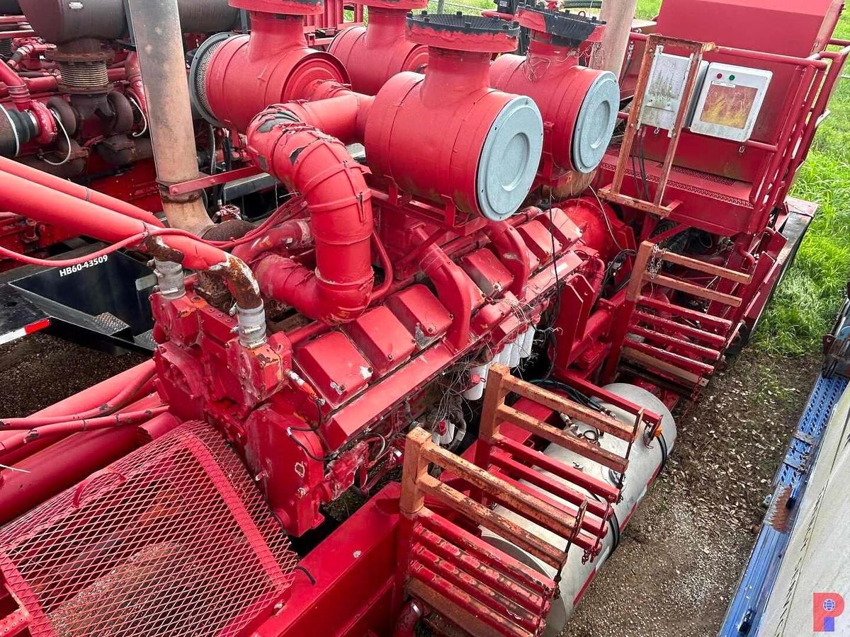 Used OFM 2000 TRIPLEX PUMP DOWN TRAILER P/B CUMMINS