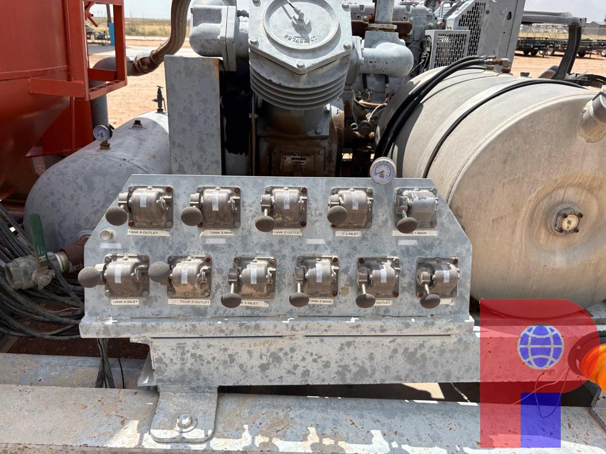 Used 40’ X 101” S/A 4-TANK DRY BULK CEMENT TRAILER