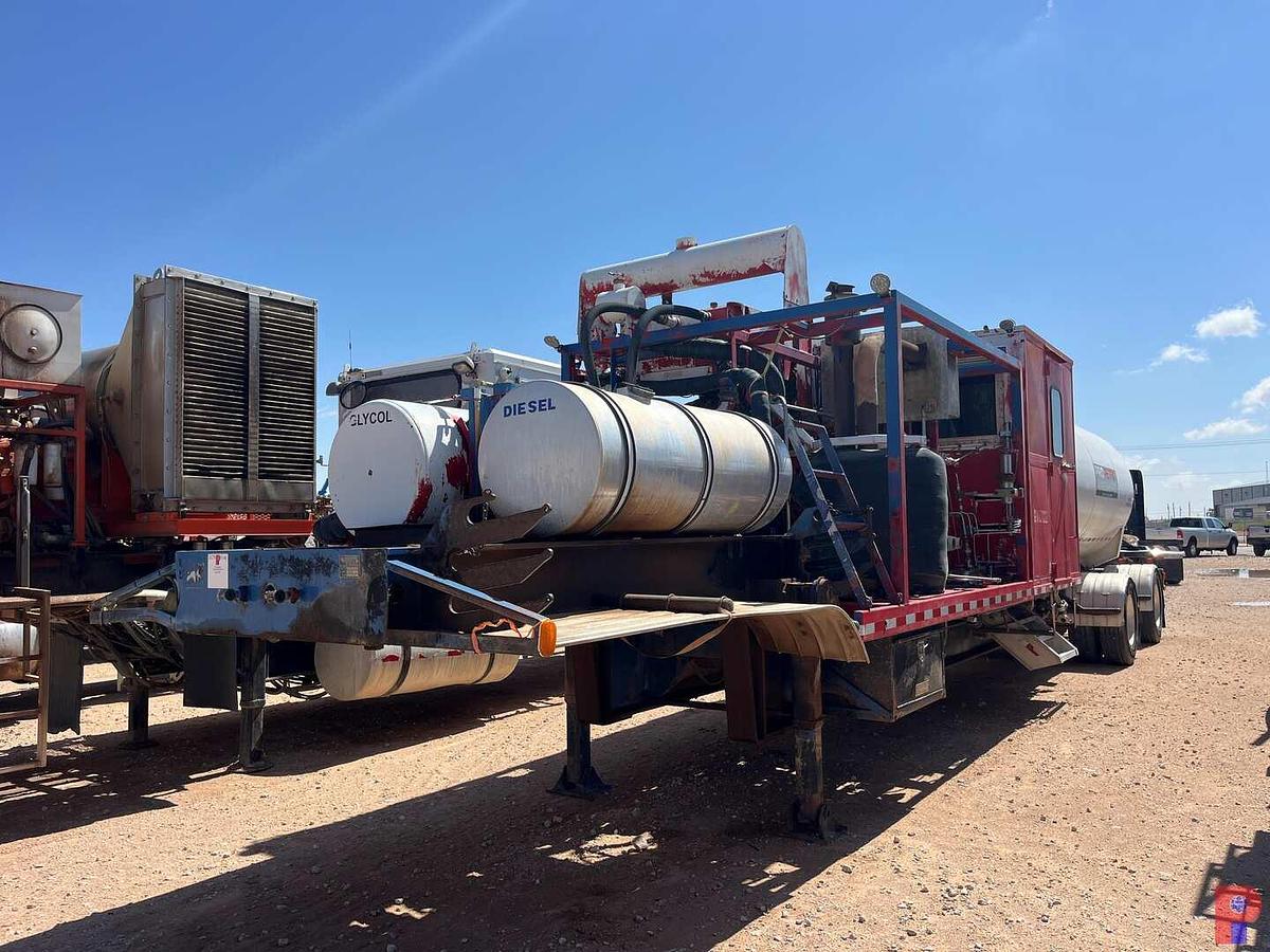 Used 2001 TEXAS EQUIPMENT & SERVICE T/A NITROGEN PUMP TRAILER