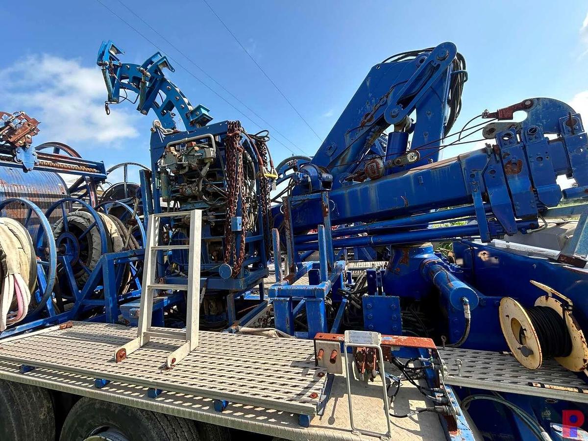 Used LEADER ENERGY COILED TUBING UNIT ON TRI AXLE TRAILER