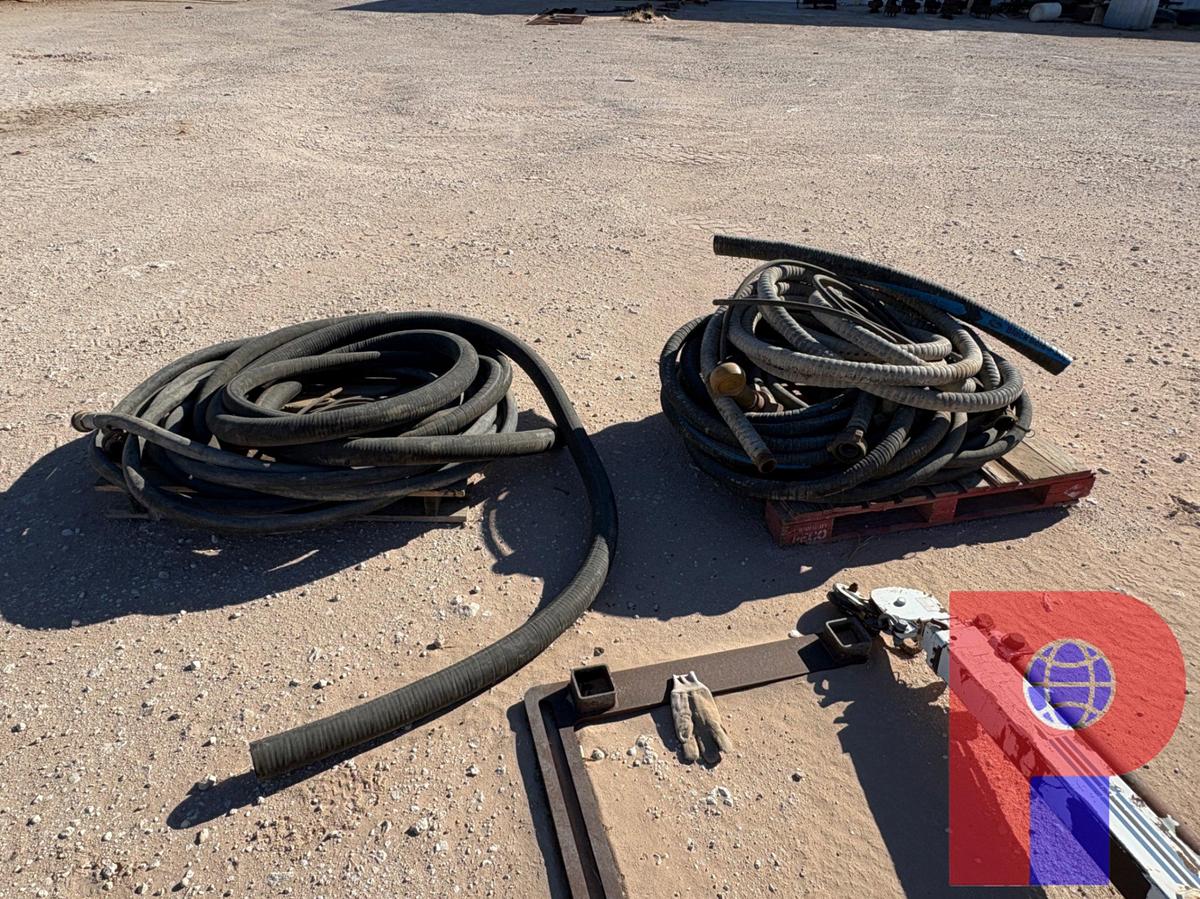 Used LOT W/ AUTOCRANE 3203 CRANE ARM, 125HP ELECTRIC MOTOR, (2) BOP TRANSPORT SKIDS, HPU, ETC…