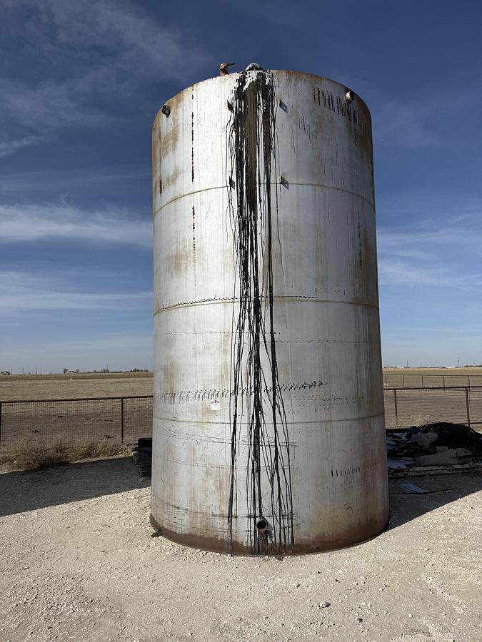 Used 1988 PERMIAN TANK & MANUFACTURING CO. 12’ DIA X 20’ H 400 BBL CRUDE OIL STORAGE TANK